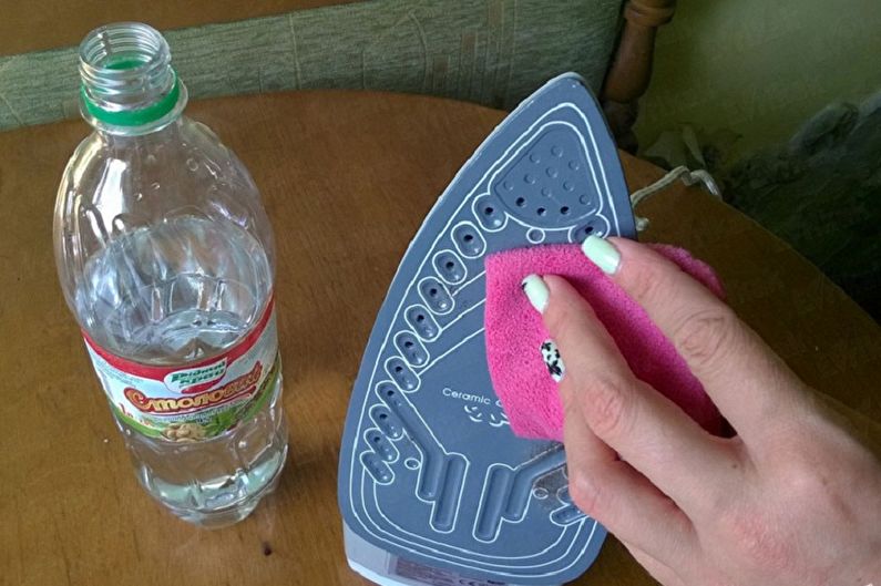 How to Clean Iron from Carbon - Using Vinegar