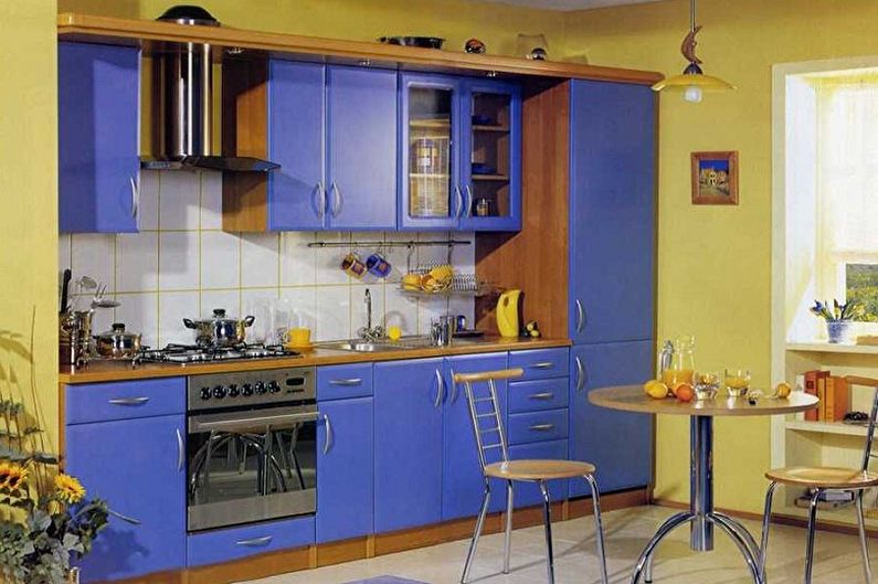 Kitchen design 3 by 4 meters - Color schemes