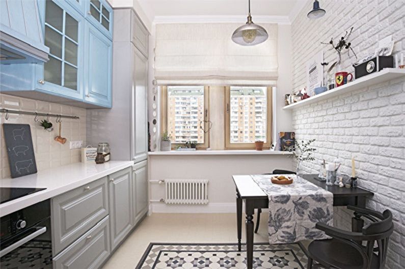 Kitchen design 3 by 4 meters - Furniture