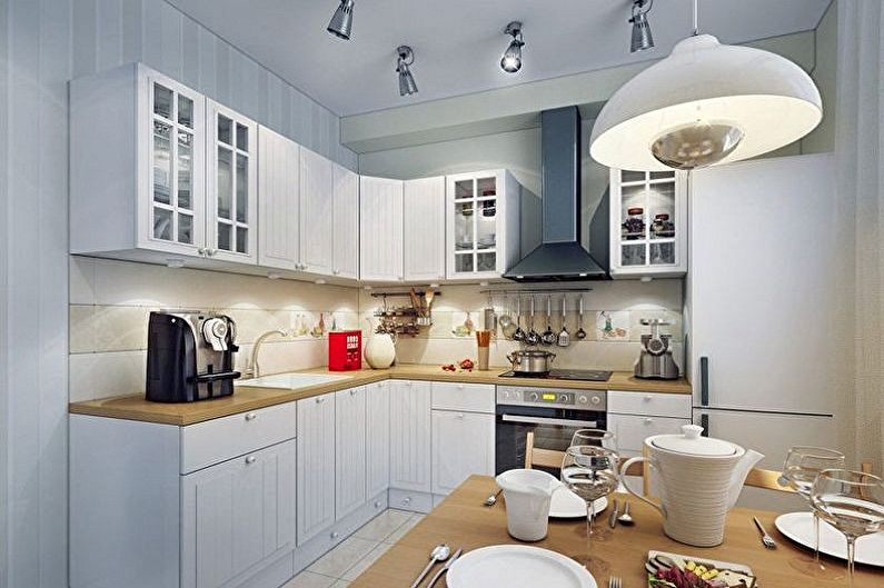 Kitchen design 3 by 4 meters - Furniture