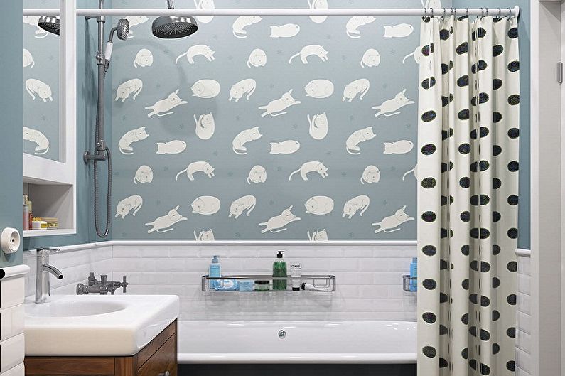 Bathroom 3 sq.m. in Scandinavian style - Interior Design