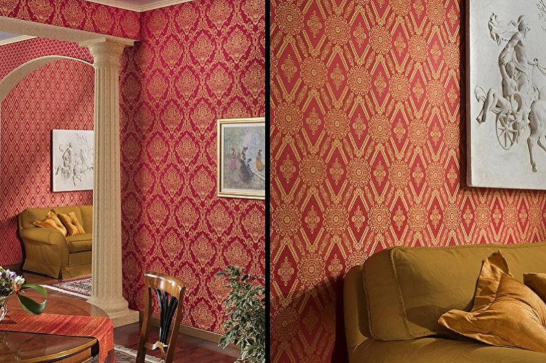 Types of Wallpaper for Walls - Textile Wallpaper