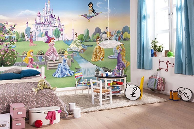 Types of wallpaper for walls - Photo wallpaper