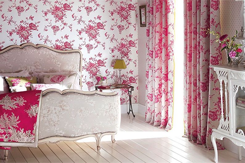 Wallpaper for walls - photos and ideas