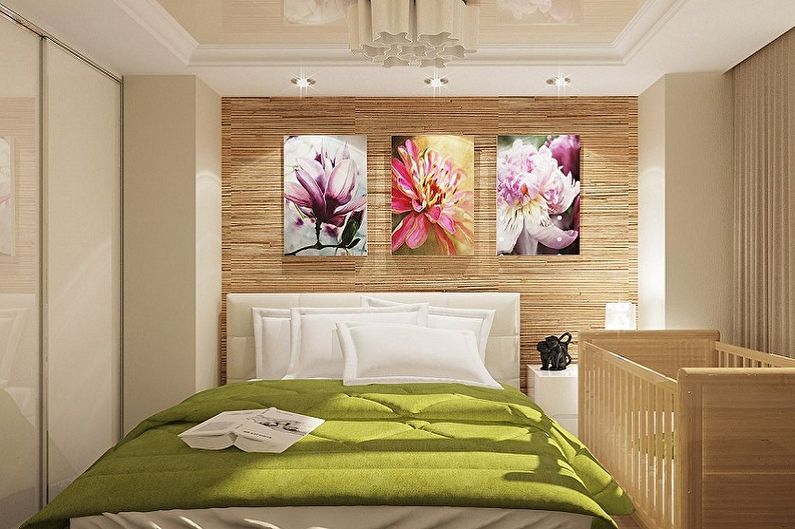 Wallpaper for walls - photos and ideas