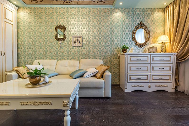 Wallpaper for walls - photos and ideas