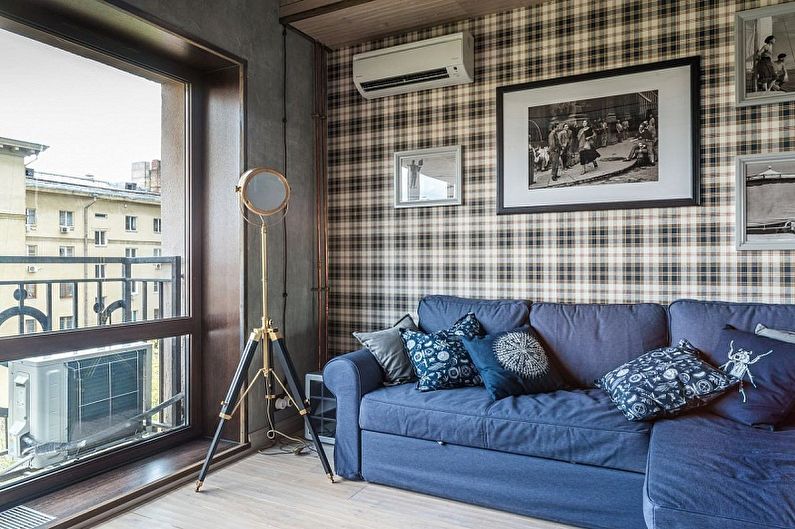 Wallpaper for walls - photos and ideas