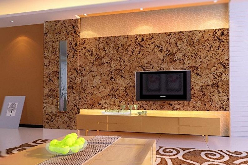 Wallpaper for walls - photos and ideas
