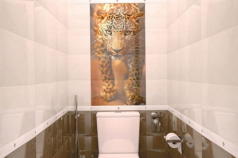 Toilet Wall Material - Ceramic Tile