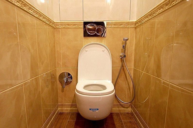 The design of the toilet in Khrushchev - Where to start repair