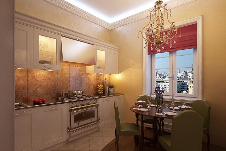 3 by 3 Meter Kitchen Design - Wall Decoration
