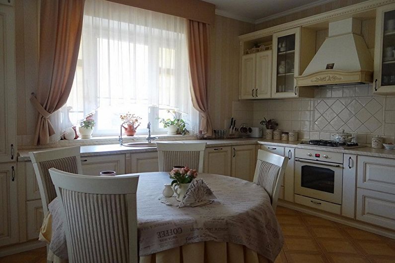 3 by 3 meter kitchen in classic style - Interior Design