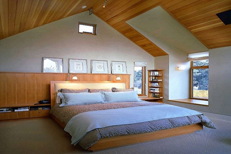 Attic Bedroom Design - Floor Finish