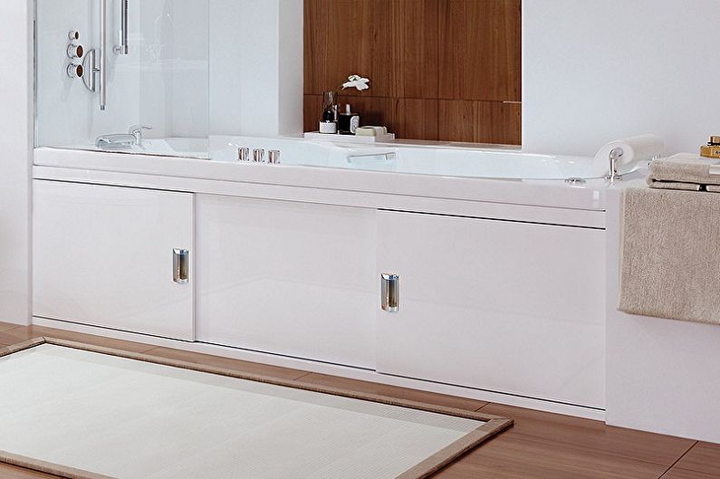 Bathroom design 5 sq.m. - Plumbing and furniture