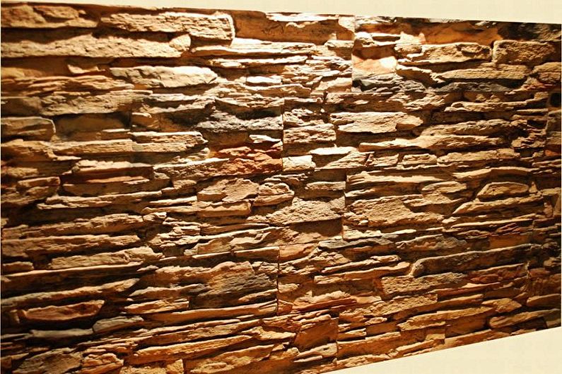 Types of decorative stone - Forms