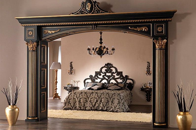Drywall arches - photo and design ideas