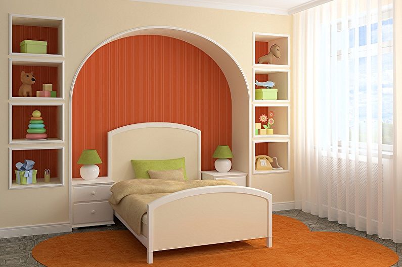 Drywall arches - photo and design ideas