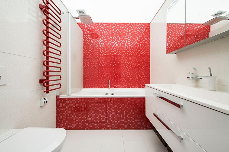 Bathroom design 6 sq.m. - Layout