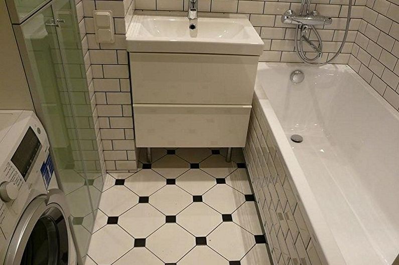 Small Bathroom Design - Floor Finish
