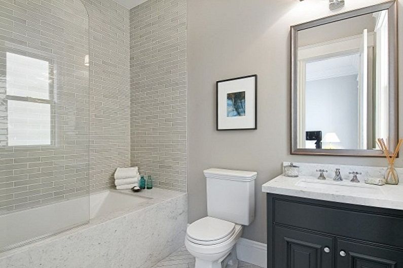 Small Bathroom Design - Wall Decoration