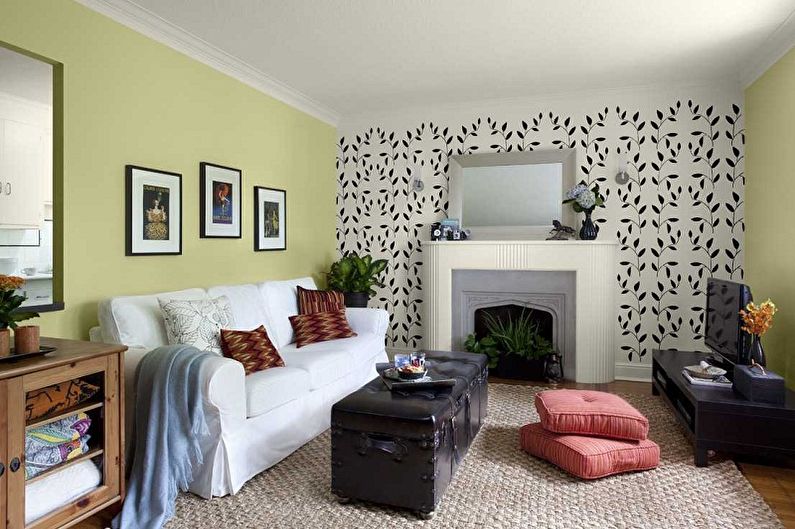Living Room Wallpaper Color - Basic Selection Criteria