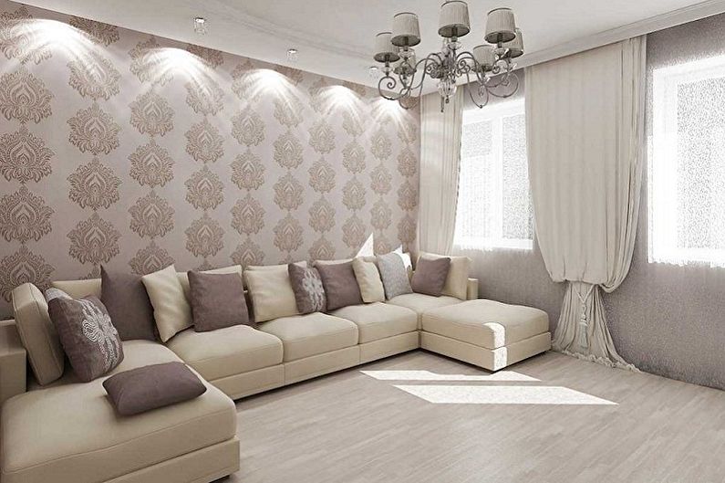 Living Room Wallpaper Color - Basic Selection Criteria