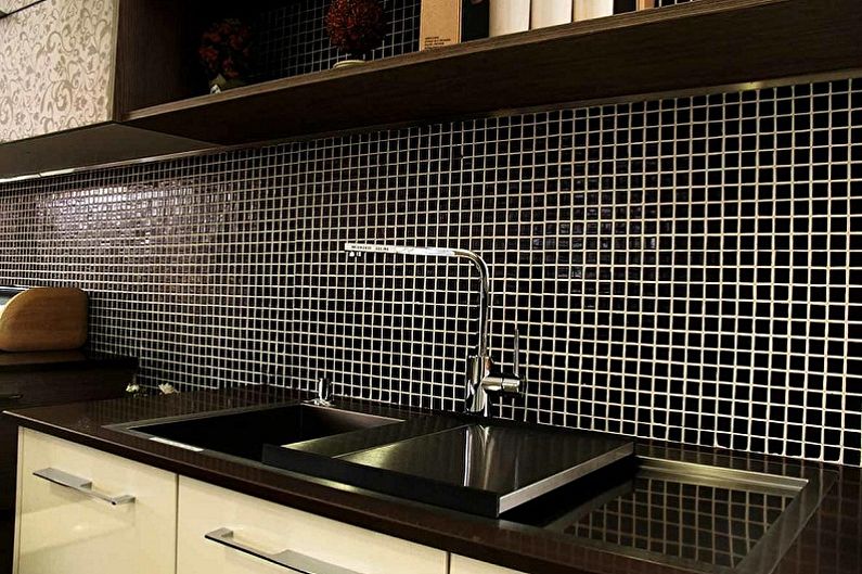 Design an apron for a mosaic kitchen - Choose a color