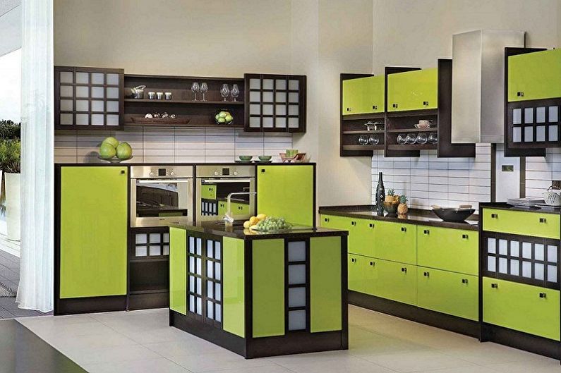 Japanese-Style Green Cuisine - Interior Design