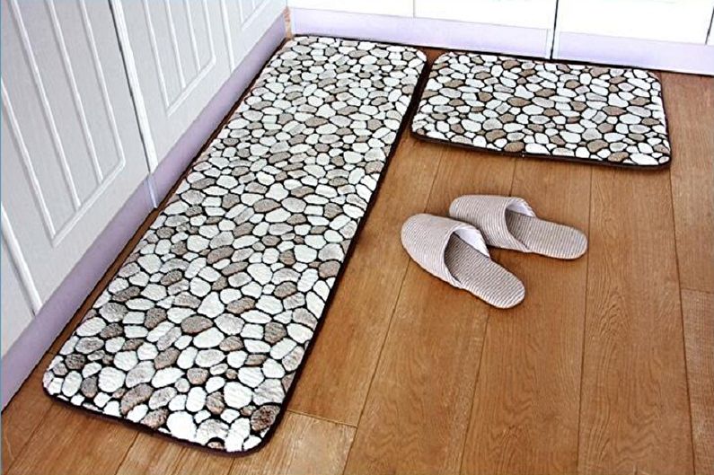 Japanese-Style Kitchen Design - Floor Finish