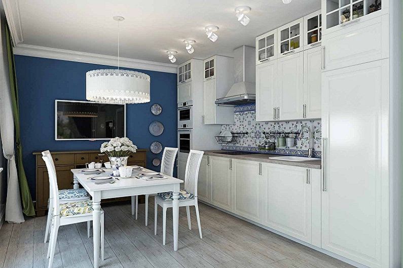 Small Kitchen Design - Color Solutions