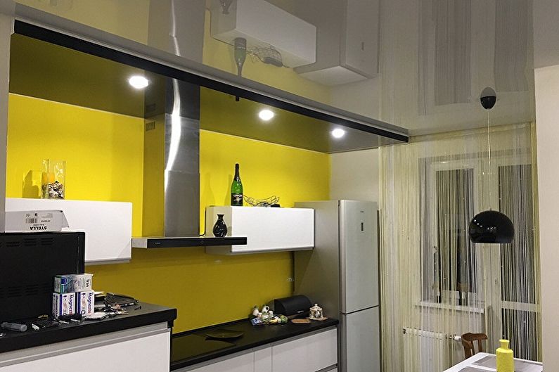 Small Kitchen Design - Ceiling Finish