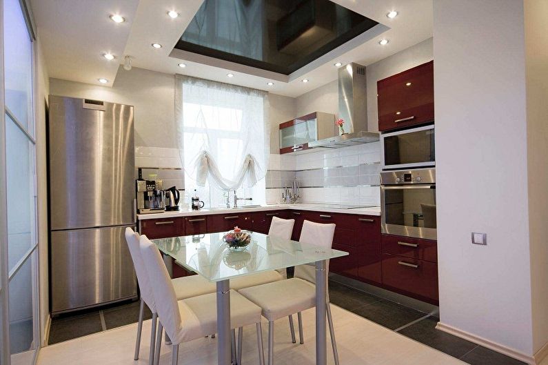 Small Kitchen Design - Ceiling Finish
