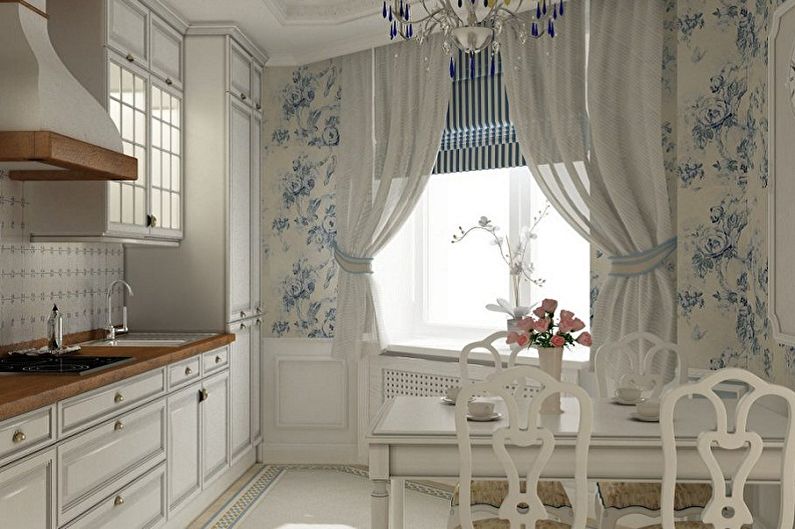 Interior design of a small kitchen - photo