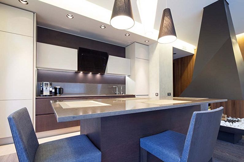 Minimalism style kitchen design - Furniture