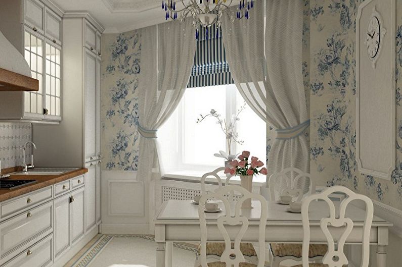 Small Provence style kitchen - Interior Design