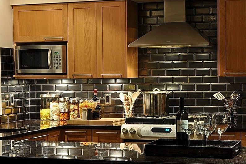 Kitchen Wall Finish - Ceramic Tile