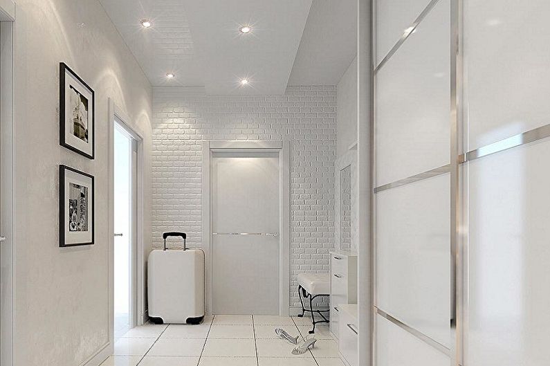 Small Hallway Design - Color