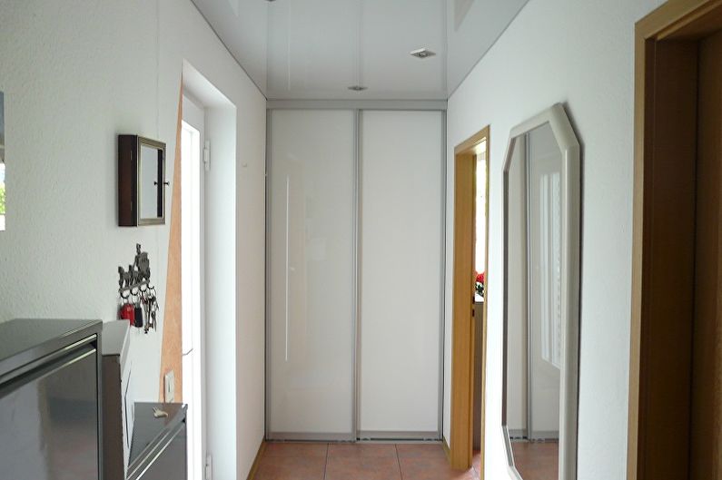 Small Hallway Design - Ceiling Finish
