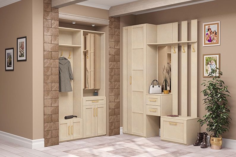 Small Hallway Design - Furniture