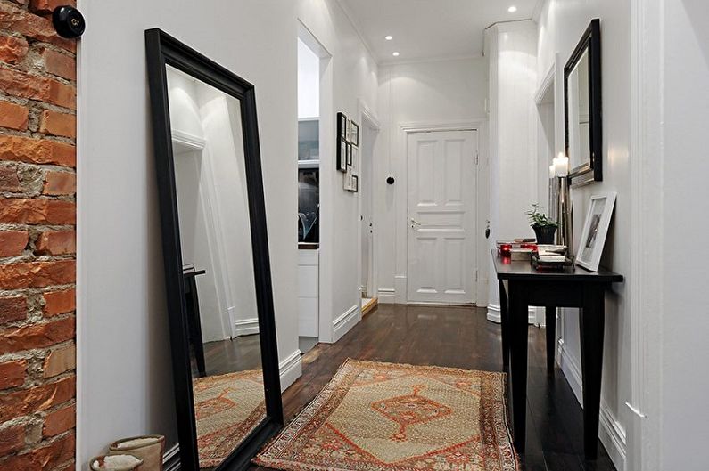 Small Scandinavian style entrance hall - Interior Design