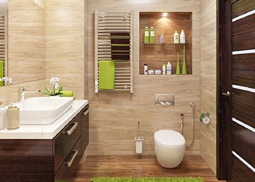 70+ toilet wall decoration ideas (photos)